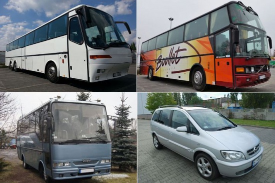 Wynajem autokarów, przewóz osób Śląskie